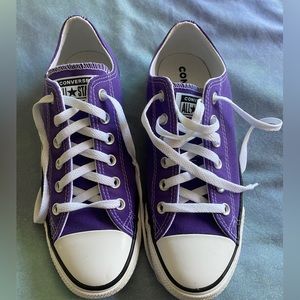 SOLD: Converse Chuck Taylor All Star Womens Shoes, purple